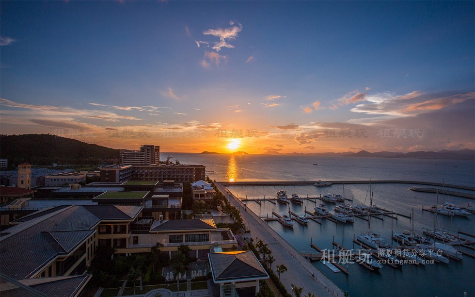 三亞半山半島帆船港 三亞半山半島帆船港
