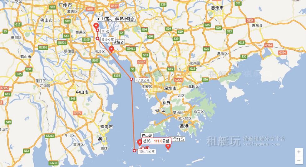 廣州蓮花山游艇會-桂山島 兩天一夜 廣州蓮花山游艇會-桂山島 兩天一夜